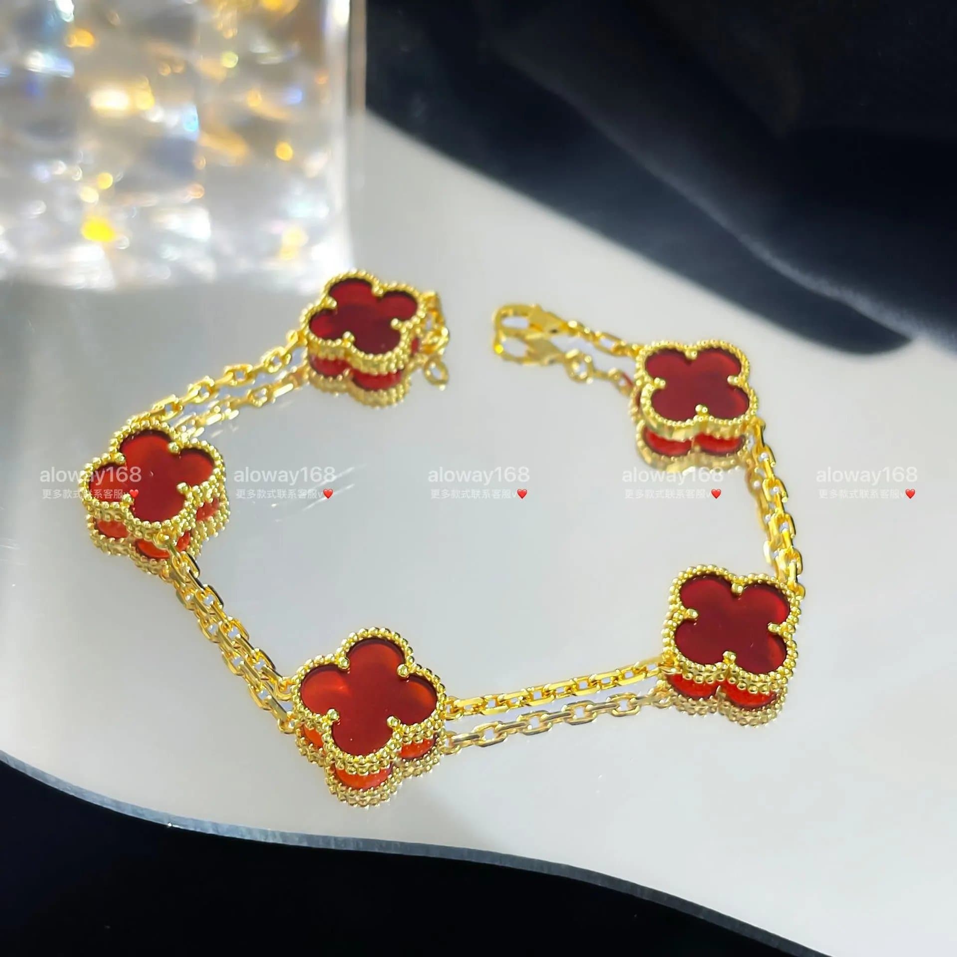 Van Cleef & Arpels Alhambra Bracelet Five Motifs