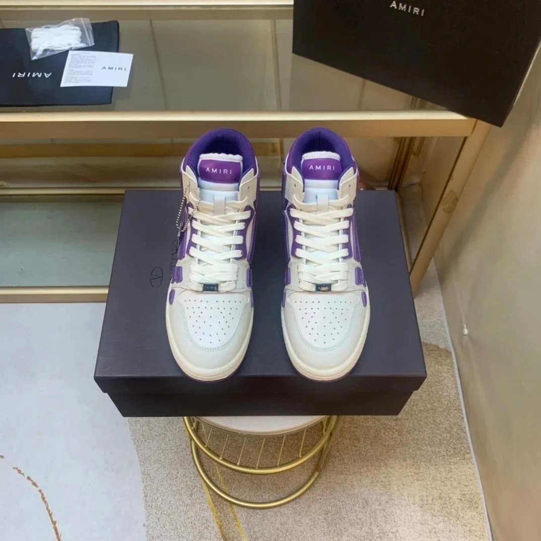Amiri Low Top Sneaker Glitter Panel — 6