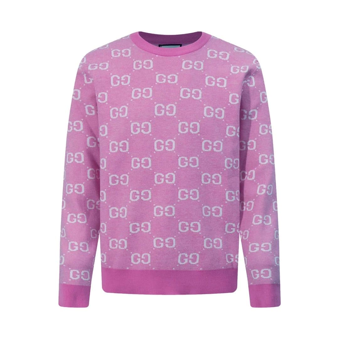 Gucci GG Logo Knit Sweater All-Over GG Print