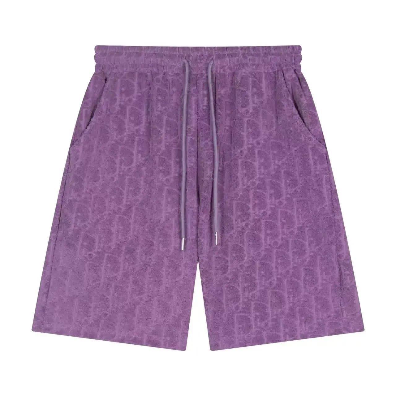 Dior Oblique Shorts Monogram Towel Fabric