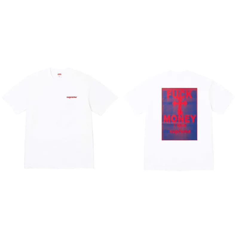 Supreme Box Logo Tee Patchwork Logo — 85 white