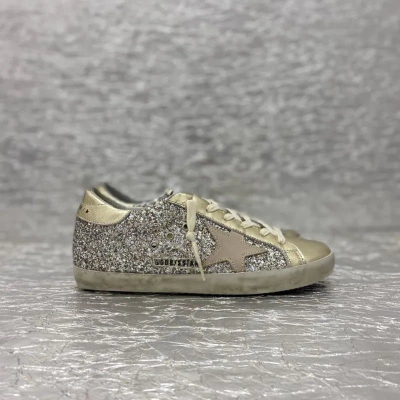 Golden Goose Superstar Glitter Star