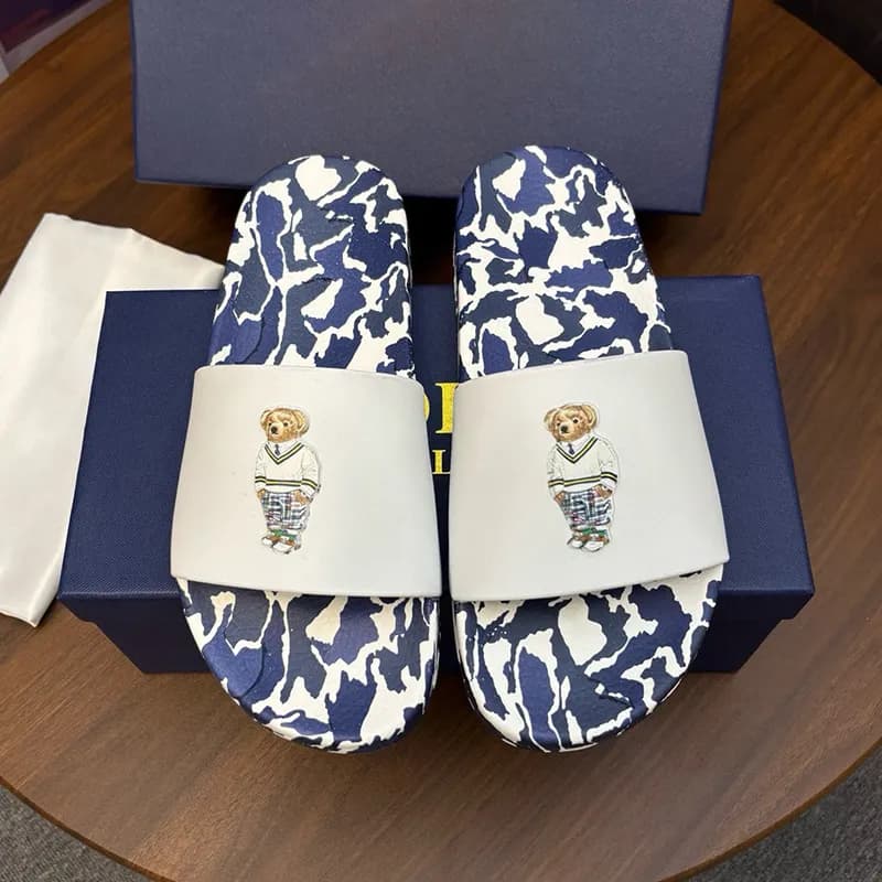 Polo Ralph Lauren Polo Bear Slide Camouflage Print