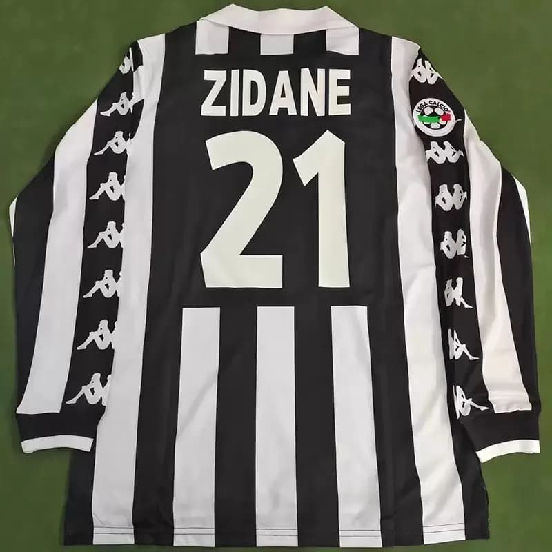 Adidas Zidane #21 Jersey Juventus 1996-97 Home