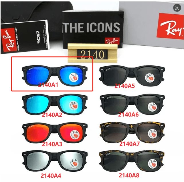 Ray-Ban Wayfarer Blue Mirror