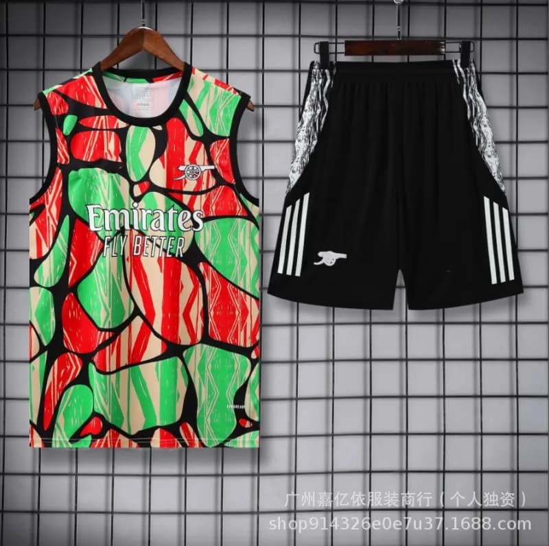Basketball Tank & Shorts Set Coca-Cola Graphic — 25-26阿森纳