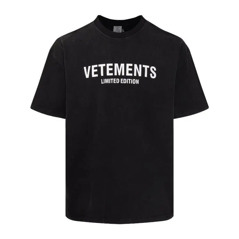 Vetements Logo Tee Web Address Print — VT073