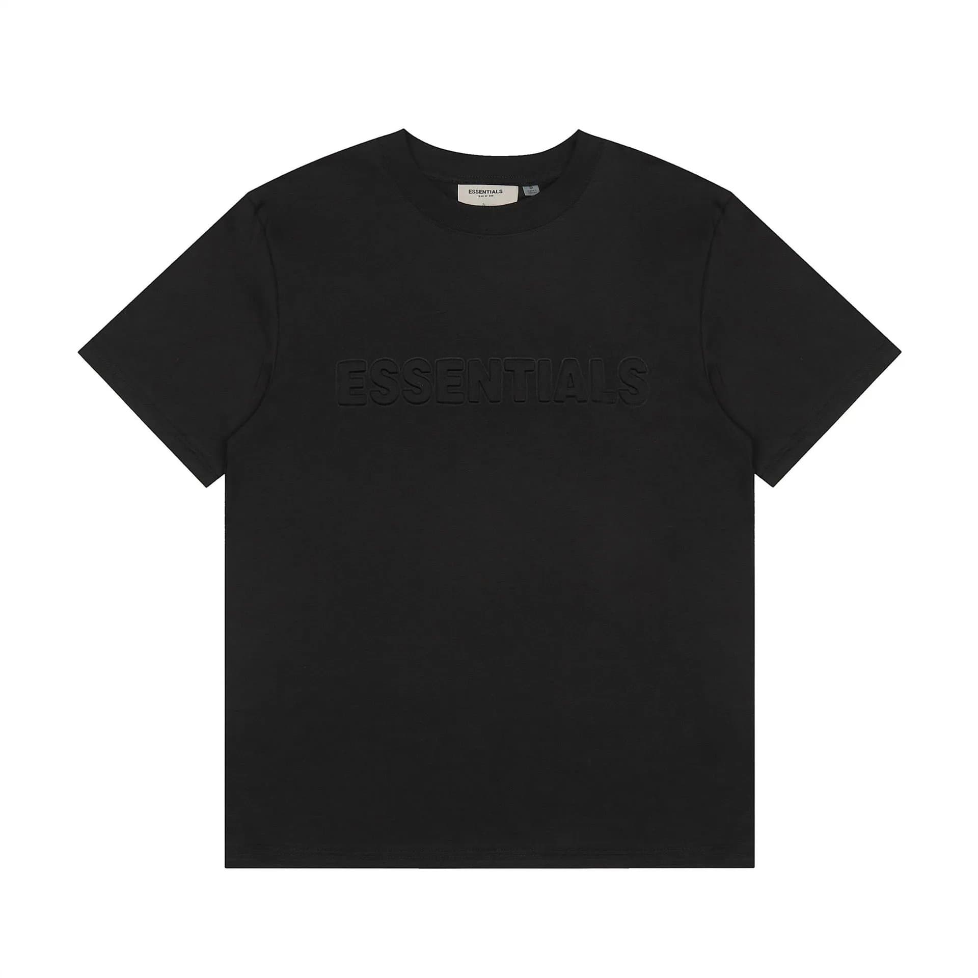Fear of God Essentials Logo Shorts Black — 2308黑色