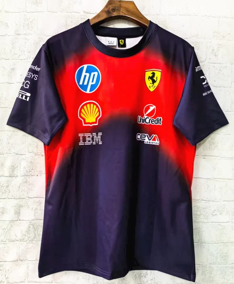 Mertra Team T-Shirt Sponsor Logo Gradient