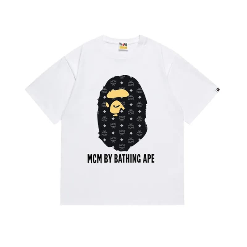Graphic Tee MCM x Bape Ape Head