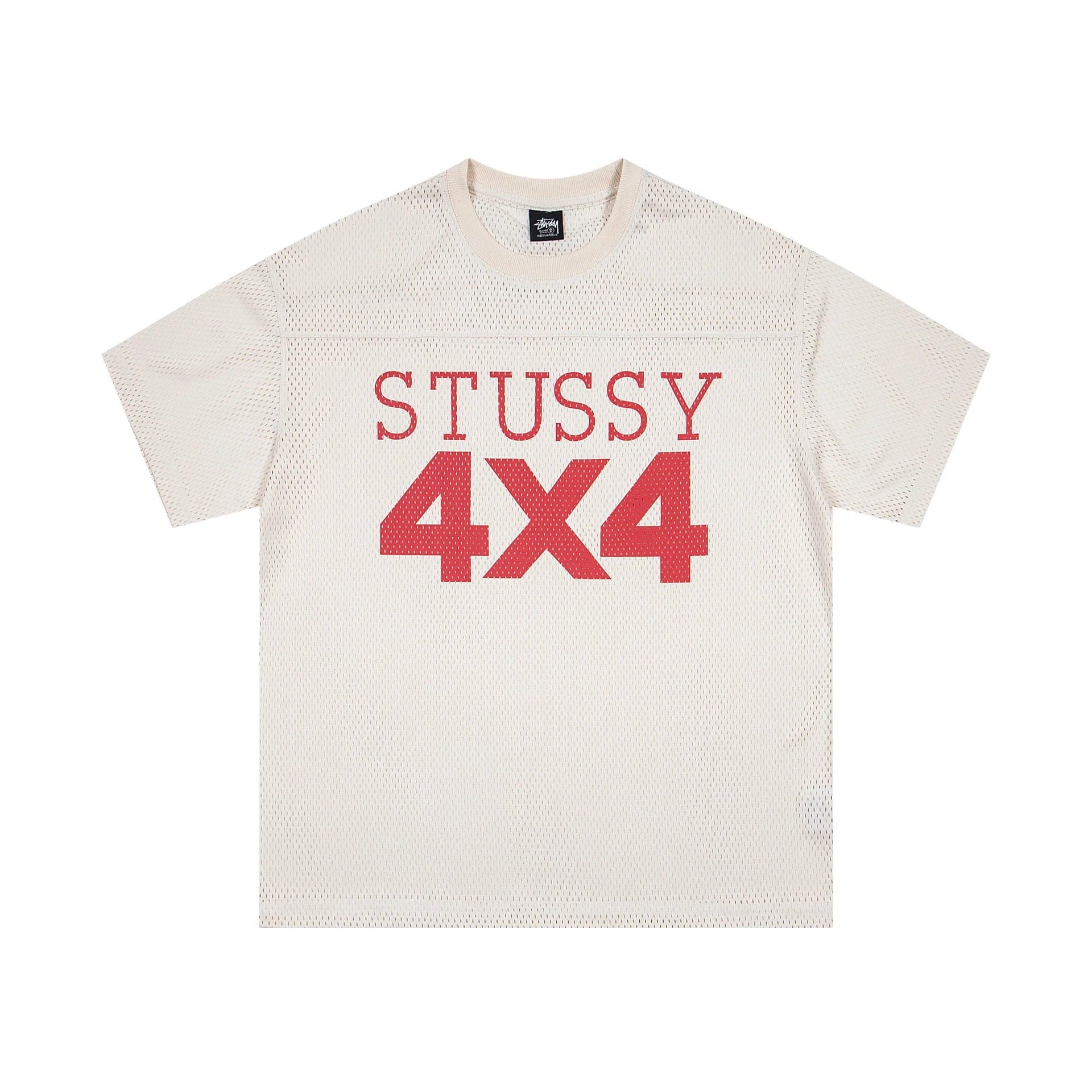 Stüssy Graphic Tee 100% Cotton Print — 6943#杏色