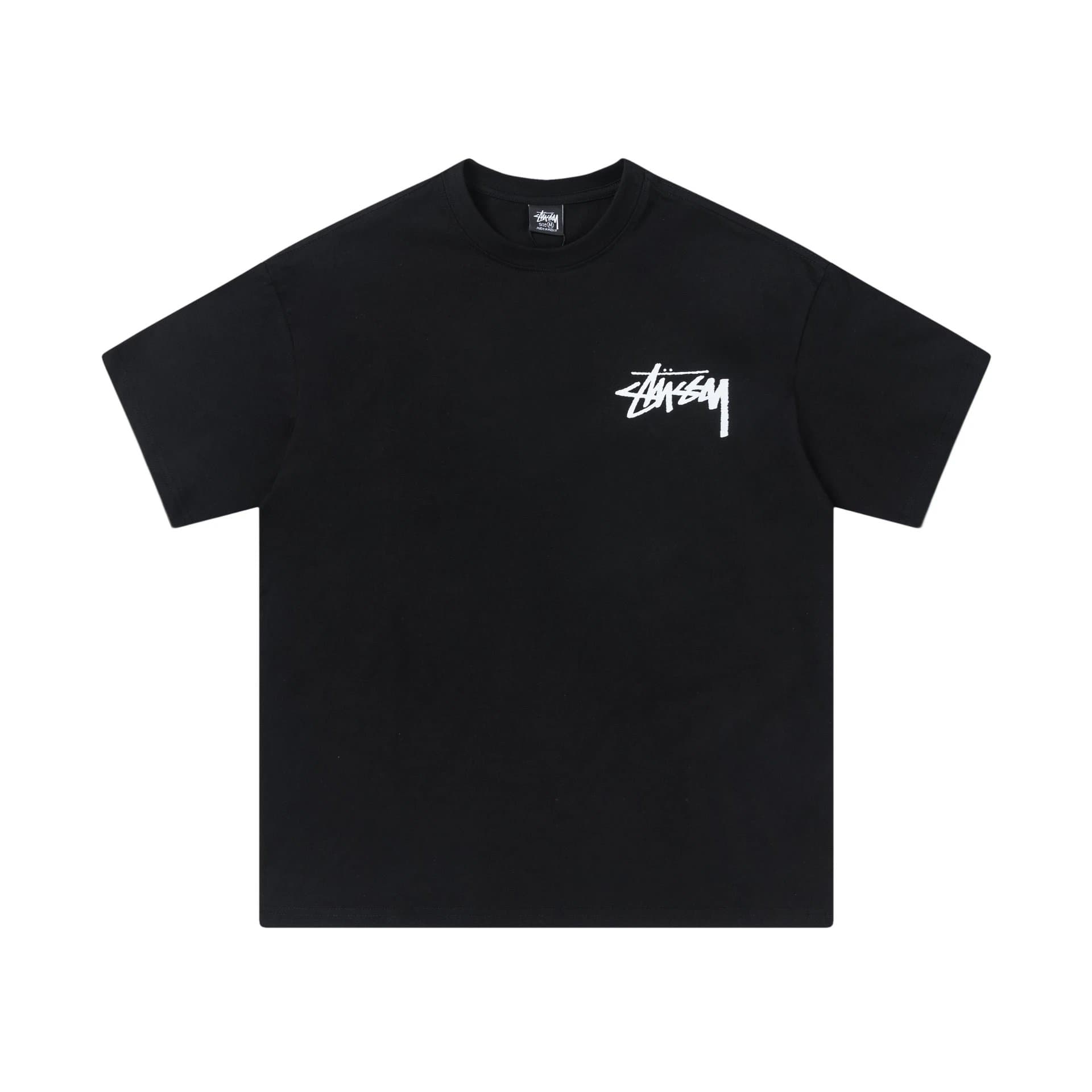Stüssy Logo Tee White Script