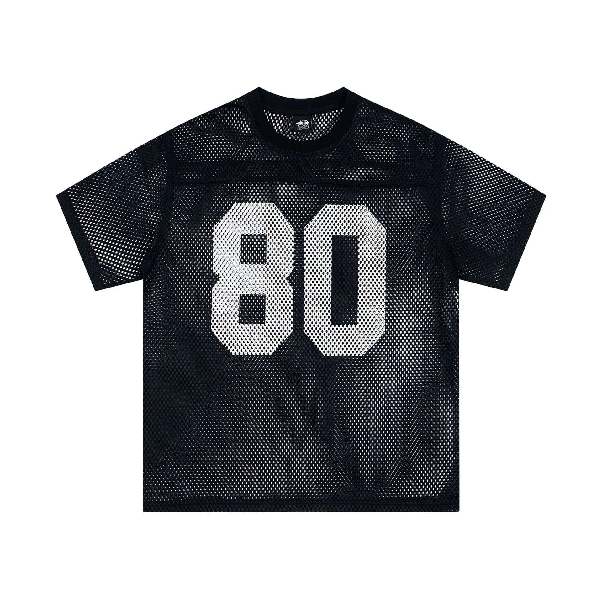 Stüssy Graphic Tee 100% Cotton Print — 6946#黑色