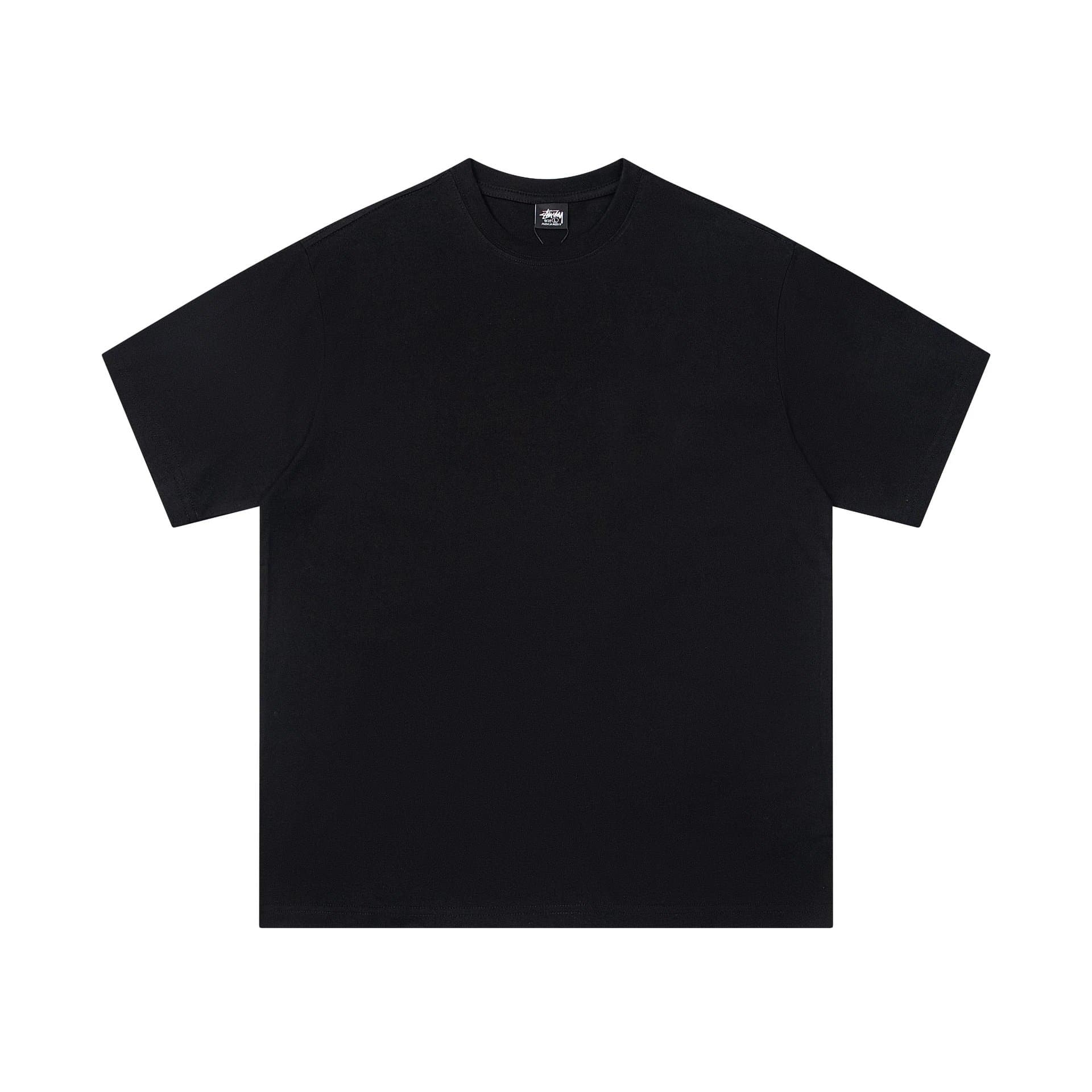 Stüssy Graphic Tee 100% Cotton Print — 6937#黑色