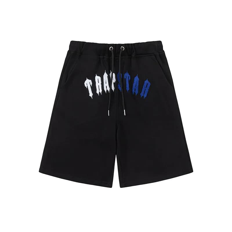 Trapstar Logo Shorts Gothic Logo Print — DK2HY0CD