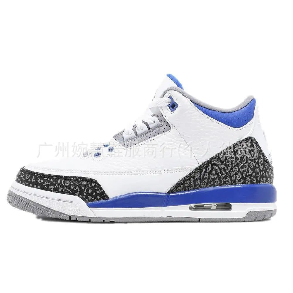 Air Jordan 3 Rust Pink — AJ3-赛车蓝