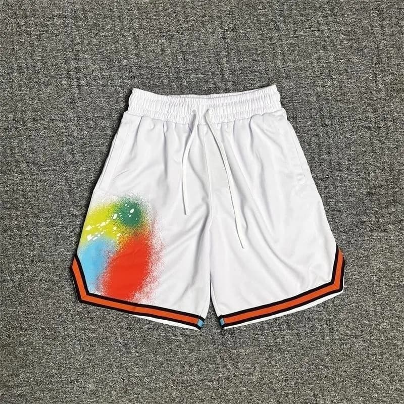 Nike Basketball Shorts Spray Paint Graphic