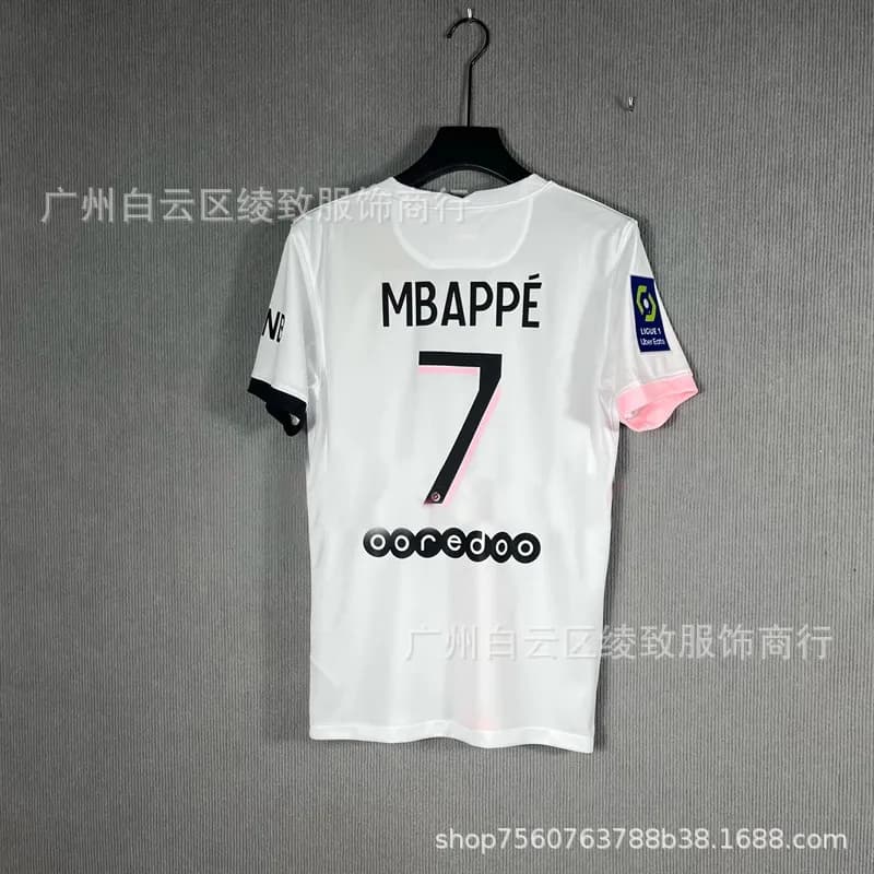 Home Jersey Ibrahimović #10 — 2122巴黎客场定制7号球星+联赛臂章