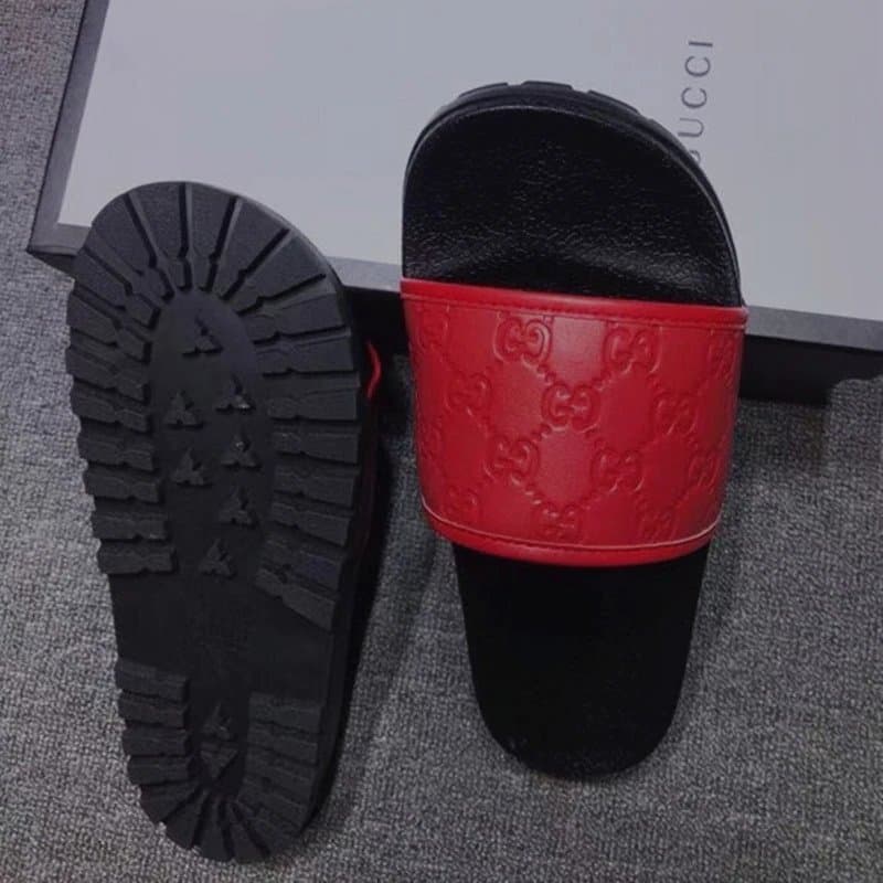 Gucci Slide Sandal GG Embossed