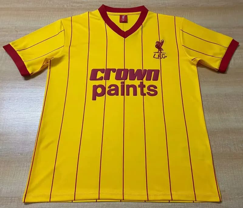 Adidas Real Madrid Training Jersey Siemens Mobile Sponsor — 1982-84利物浦客场