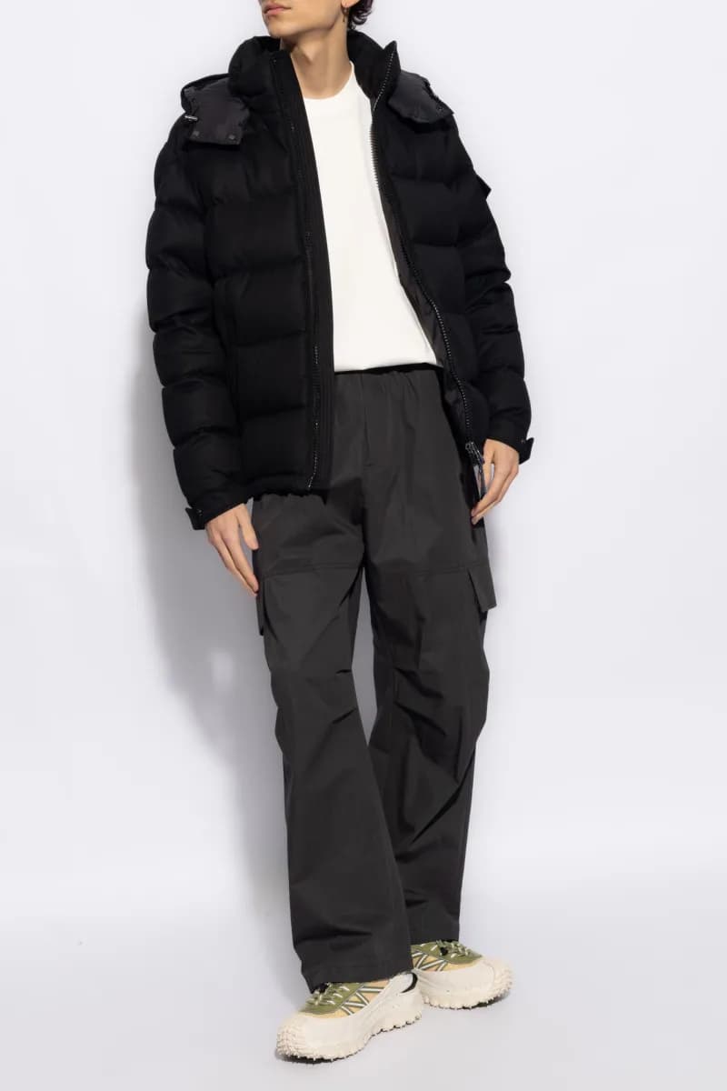 Moncler Puffer Jacket Quilted Hooded