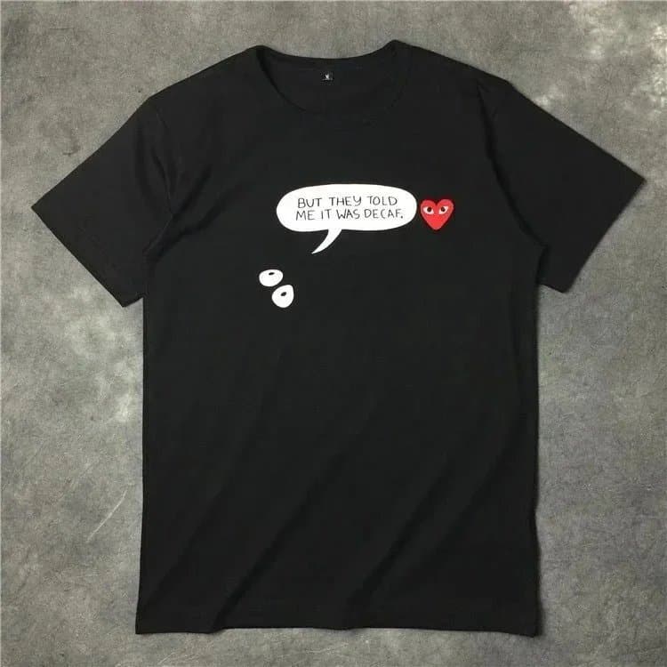 Comme des Garçons Play T-Shirt Eye Patch Sleeve — 11