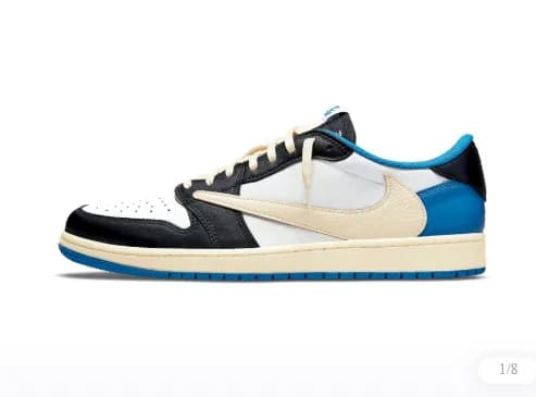Nike Dunk Low Travis Scott Reverse Mocha — AJ1闪电倒钩低帮