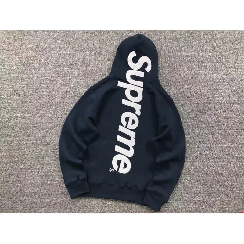 Supreme Zip-Up Hoodie Camo — E550#宝蓝