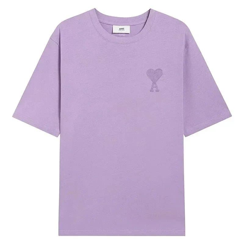 AMI Paris T-Shirt Heart Logo Patch — 25*Top quality