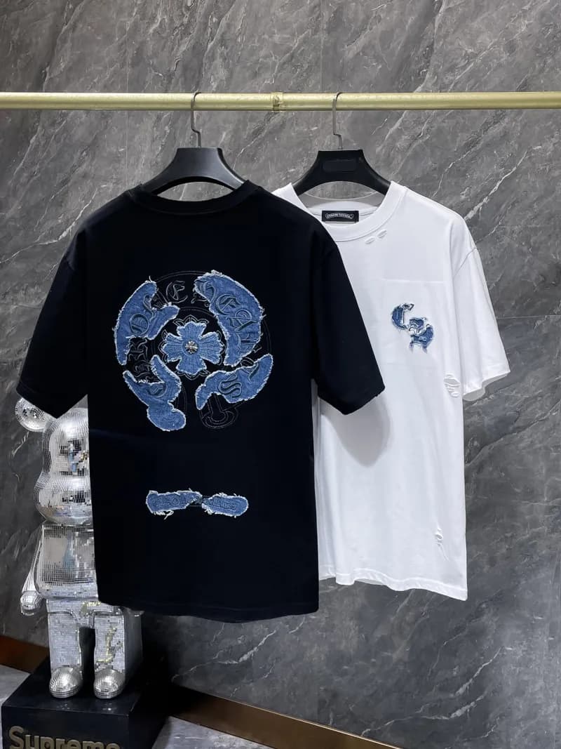 Chrome Hearts Star Tee Studded Star Print — 8979 black