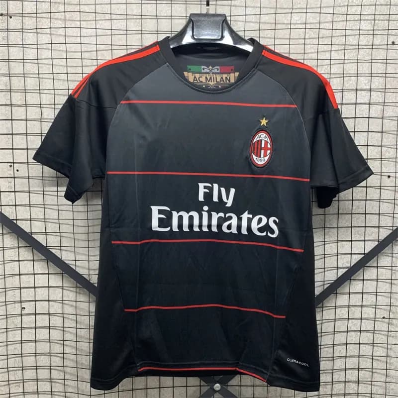 Flamengo Home Jersey Lubrax Sponsor — 10-11 AC米兰二客场