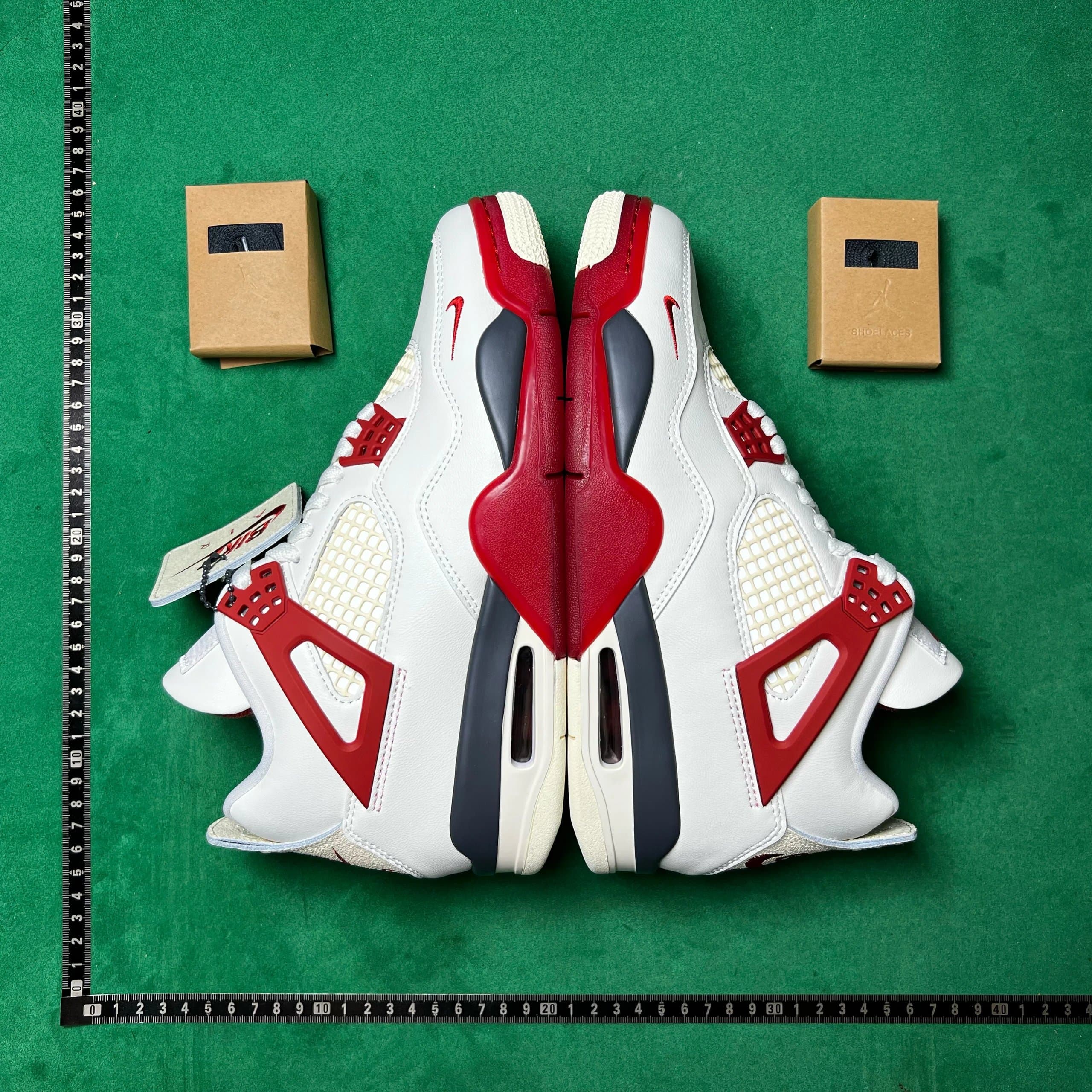 Air Jordan 4 Olive — 18号白红IQ8055-100