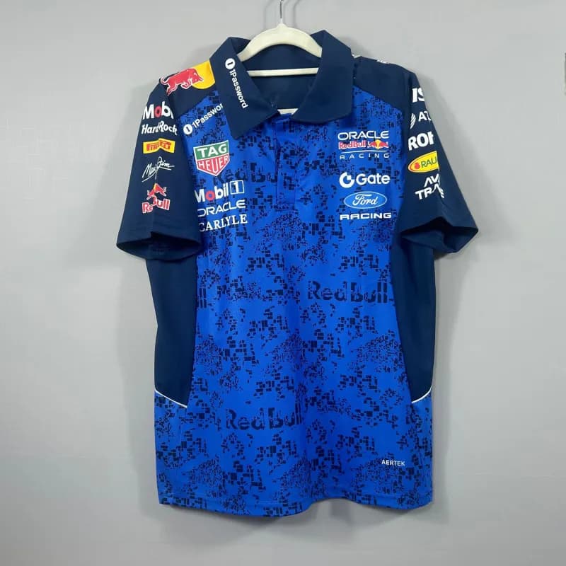 Team T-Shirt Sponsor Logo — 2026红牛POLO领赛车服