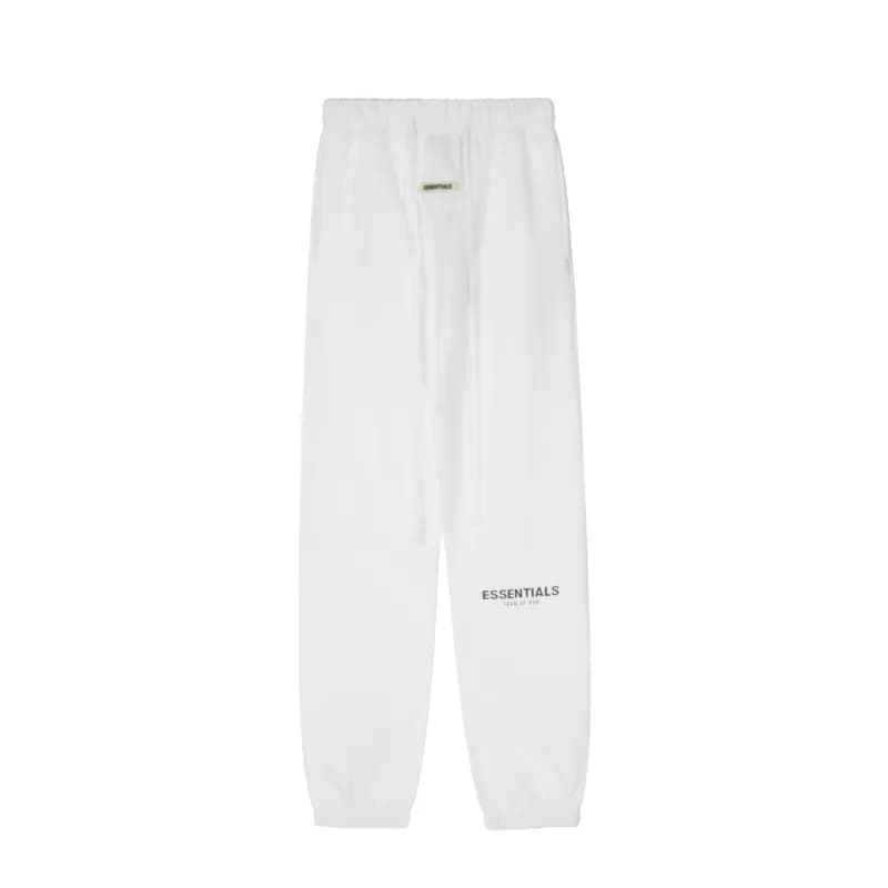 Fear of God Essentials Jogger Essentials Logo — 3M反光白色裤子