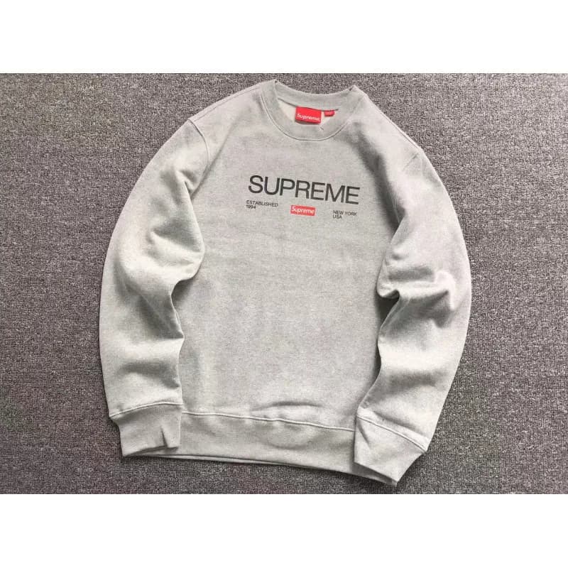 Supreme Straight Fit Jeans Light Wash — 563#1994字母box灰色