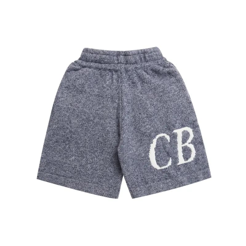 Balenciaga Crest Shorts White Crest Logo — CB650彩纱蓝