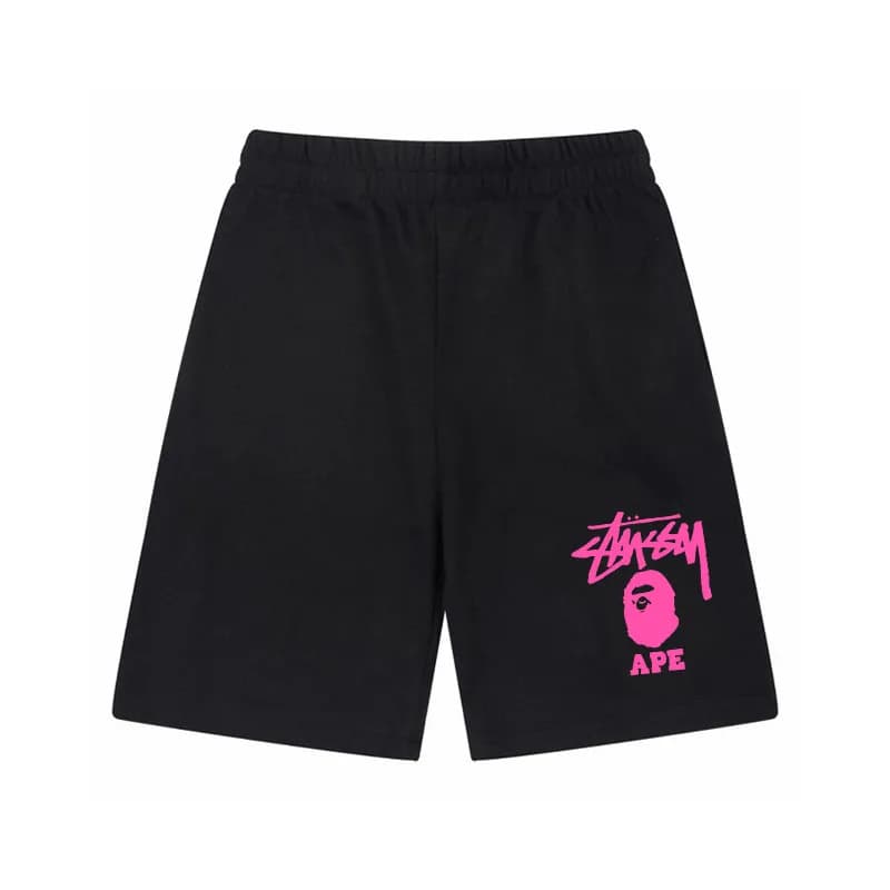 Stüssy Dice Logo Shorts Black — 1014#黑粉