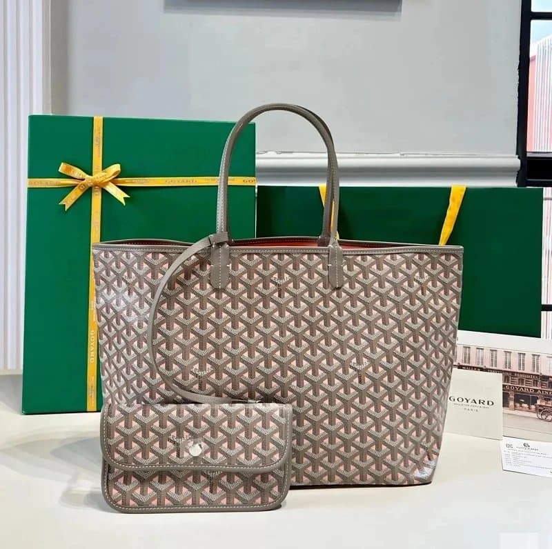 Goyard Saint Louis Tote Goyardine Canvas