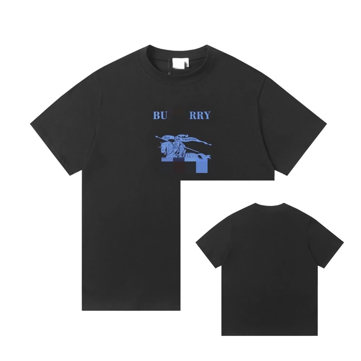 Burberry Logo T-Shirt Monogram Logo — 黑色708