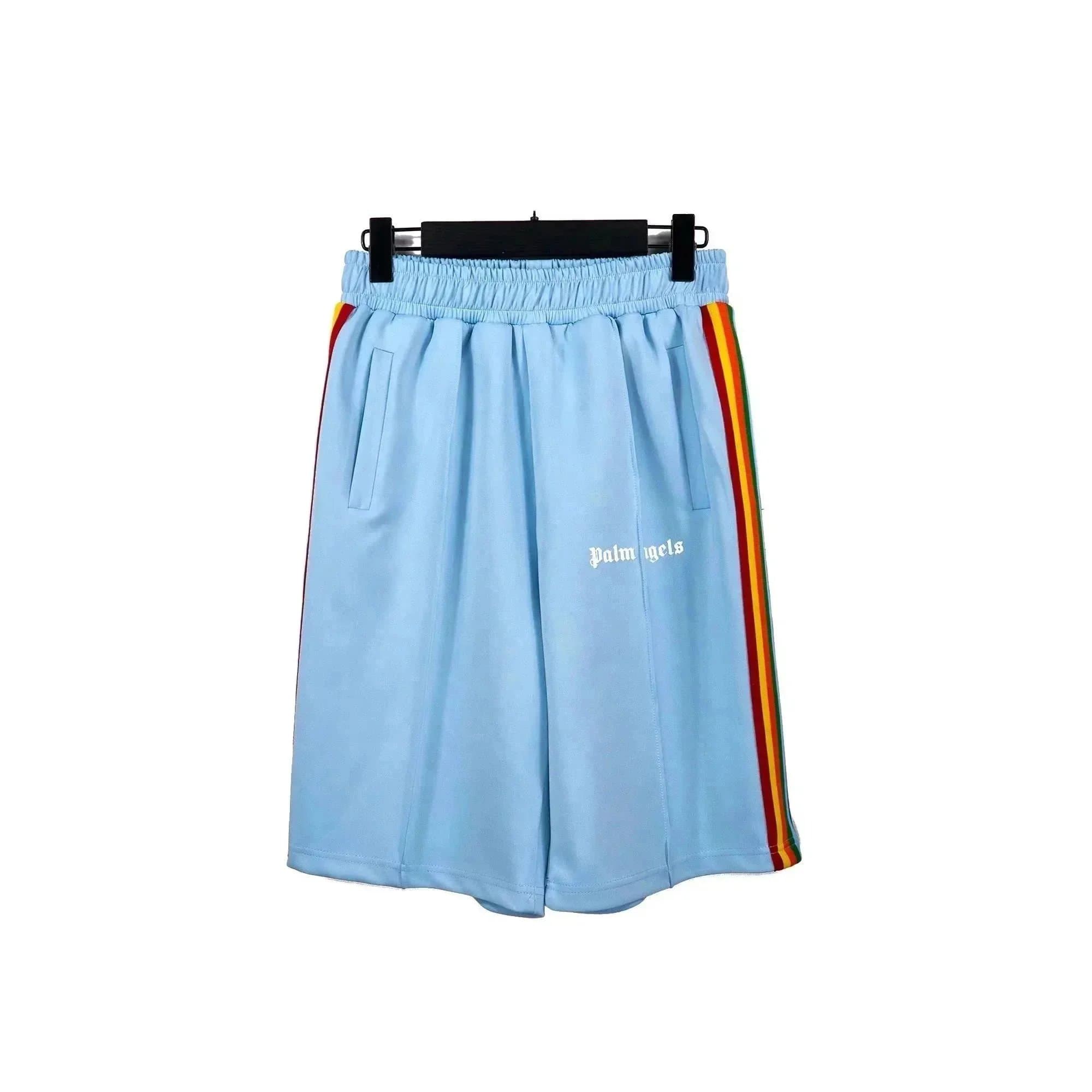 Palm Angels Logo Shorts Gothic Print — 26*High version