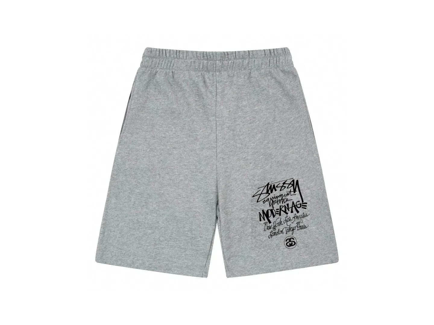 Sp5der Logo Shorts Spiral Logo — 17