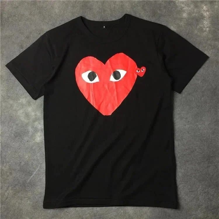 Comme des Garçons Play T-Shirt Eye Patch Sleeve — 6