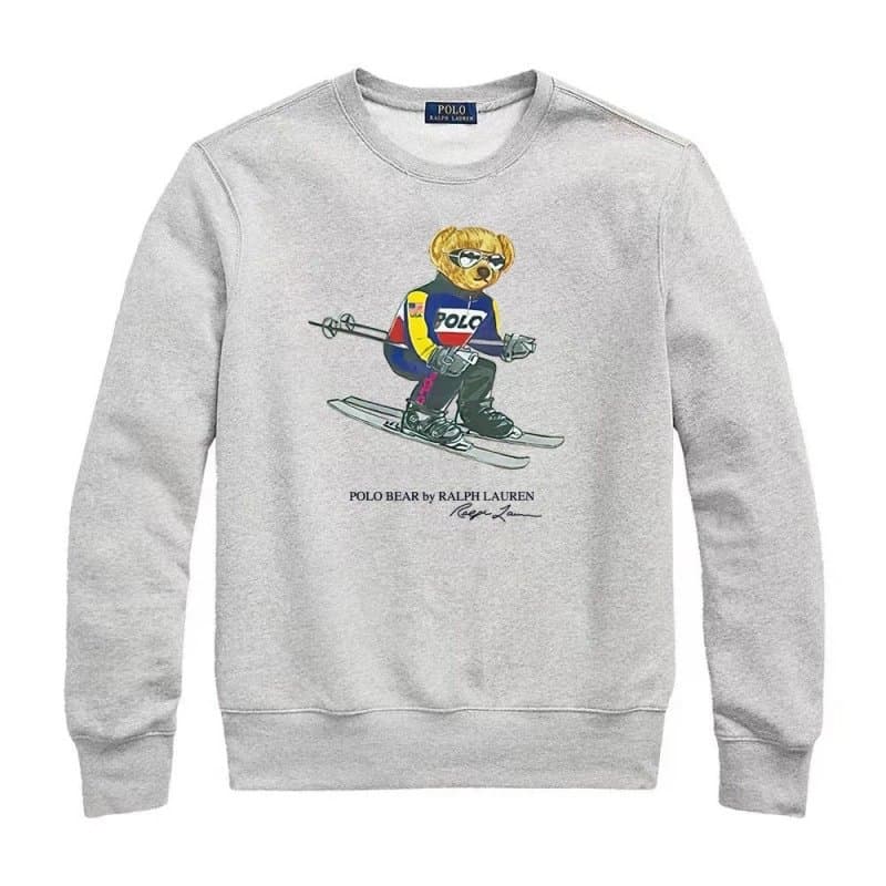 Polo Ralph Lauren Polo Bear Sweatshirt Dodgers Baseball — Y5·灰色