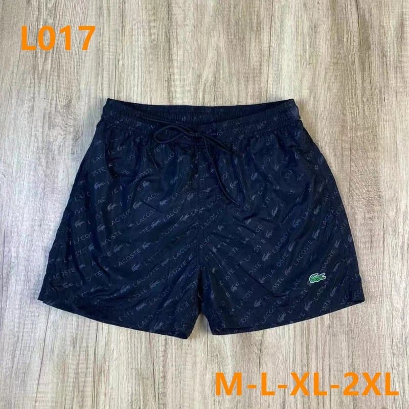 Lacoste Logo-Print Swim Shorts All-Over Logo