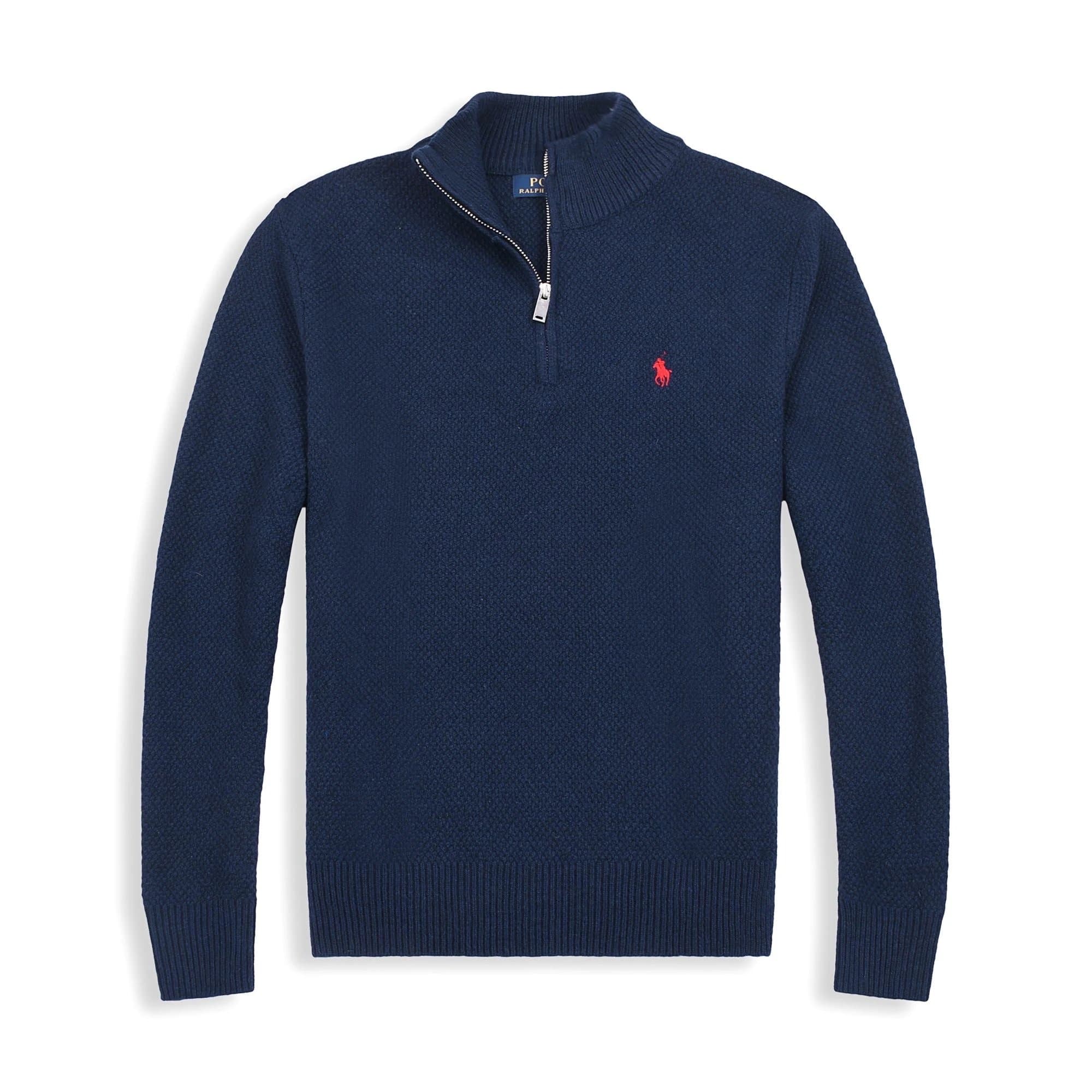 Polo Ralph Lauren Cable Knit Sweater Mint Blue — 345宝蓝色