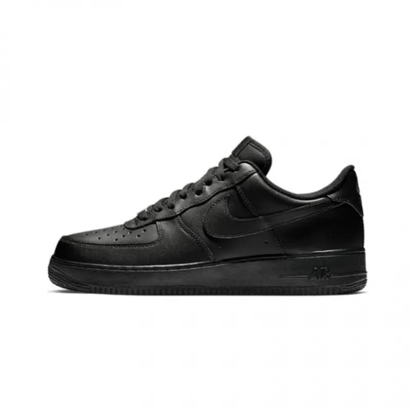 Nike Air Force 1 Low Triple White — Black