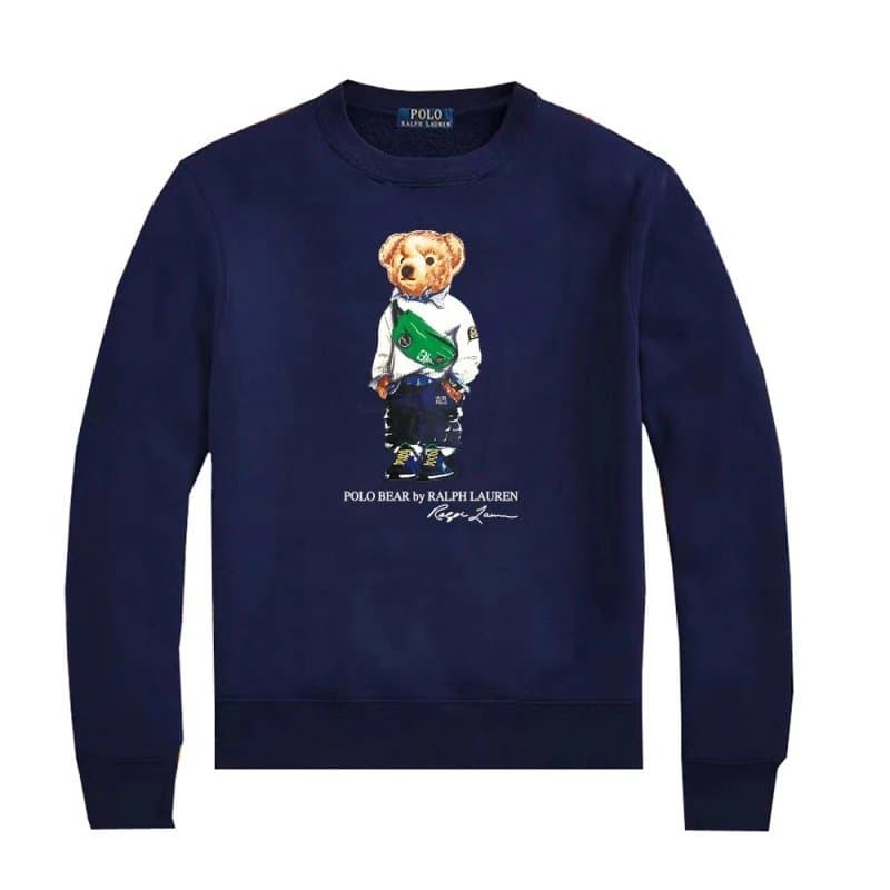 Polo Ralph Lauren Polo Bear Sweatshirt Two Bears Graphic — Y24·宝蓝色