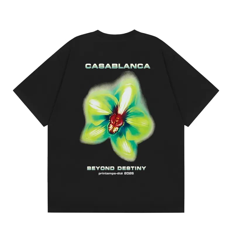 Graphic Tee Casa Blanca Logo Print — c185