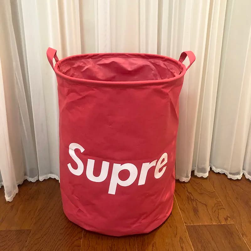 Chrome Hearts Laundry Hamper Cross Logo — Red