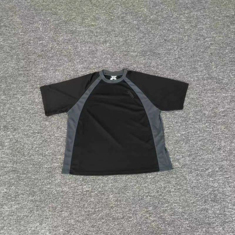 Corteiz Logo Shorts Heather Grey — T080